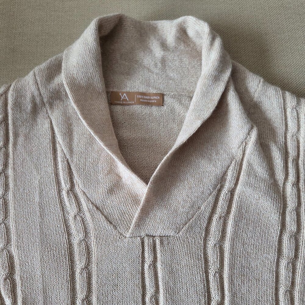 Fabulous Oat Baby Alpaga Cable Light Knit